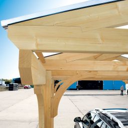 Skan Holz Enkelelement carport Westerwald 4
