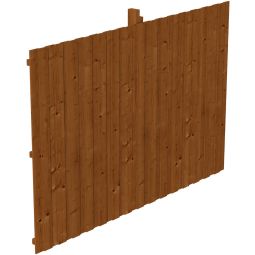 Skan Hout achterwand lamellenhout voor 3