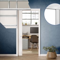 ECLISSE Unico schuifdeur glas mat 5