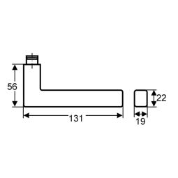 Karcher deurklink-set Seattle ER46Q antiek 8