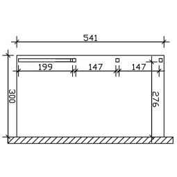 SKAN HOLZ Carport Eifel met 8