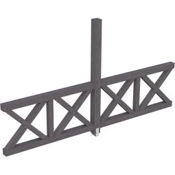 Skan Holz zijwand Andreaskruizen lijmhout 3