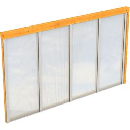 Skan Holz zijwand polycarbonaat wandaanbouw 3