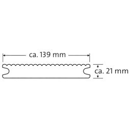NATURinFORM houtcomposiet terrasplank 21x139mm DE 8