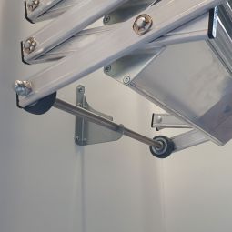 Wellhöfer schaartrap met voorzetbord verticaal 3