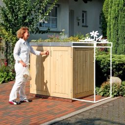 Binto afvalcontainerkast voor 3 containers, 3