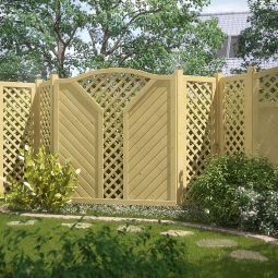 TraumGarten schutting GADA hout met 3