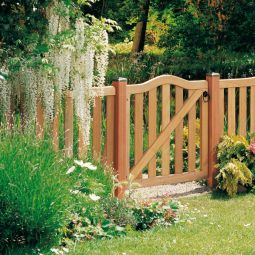 TraumGarten Tuinafscheiding RAJA Hardhout met 3