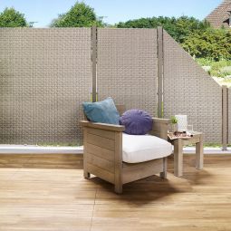 TraumGarten Schutting WEAVE Gray 88x178cm 3