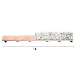 Schlüter-KERDI-LINE D douchegoot afdekking V4A 4