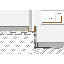 Schlüter-DECO SG opnameprofiel Aluminium mat 4