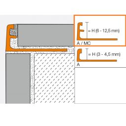 Schlüter-JOLLY AC SB afwerkingsprofiel aluminium 3