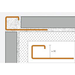 Schlüter-QUADEC EB afwerkingsprofiel roestvrij staal 5