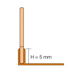 Schlüter-SHOWERPROFILE SPS 50 hellingwig V4A 4