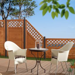 TraumGarten Schutting ARZAGO Hout Aansluiting 3