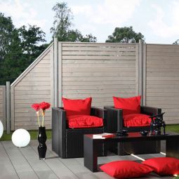 TraumGarten schutting houtwerk NEO DESIGN 4