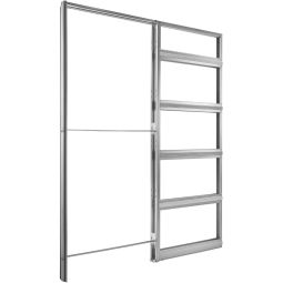 ECLISSE Unico schuifdeur glas mat 3