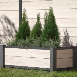 TraumGarten WPC Plantenbak Zand 129x52x40cm 3