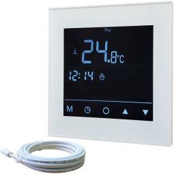 Jollytherm Terraheat Thermostaat inclusief sensorkabel 3 selecteerbare varianten: Standaard / Comfort / WLAN, inclusief sensorkabel