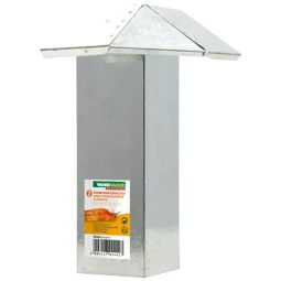 Windhager slakkenafrastering buitenhoek verzinkt Accessoires voor de opbouw van een slakkenhek, uit verzinkt staalblech