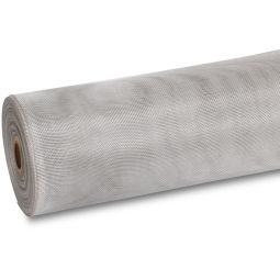 Windhager Fiberglasgaas Rol grijs Mazig vast vergelast, scheurbestendig en ideaal voor duurzame insectenbescherming