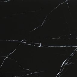 Wellker tegels Torreon Nero geglazuurd glanzend rektificeerd dikte 10 mm Afmeting 60x60x1 cm : 1 verpakking = 4 stuks = 1,44 m²