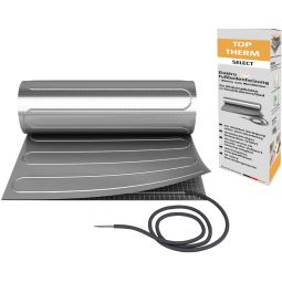 Wellker elektrische vloerverwarming TT SELECT Speciaal ontwikkeld voor het drijvend leggen onder klikvinyl in het badgedeelte, aansluitingsklaar verwarmingsmat, energiezuinig, onderhoudsvrijf