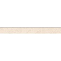 Wellker tegelbiesjes Chitre Ivory glasuur lappato Rundkante 60x6 cm Dikte 9 mm Afwerkingssockel uit fijnsteengoed