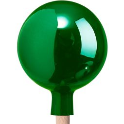 Windhager Rosenkugel mondgeblazen gespiegeld groen elk balletje een uniek stuk - mondgeblazen