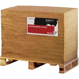 ClayTec leem bouwplaat zwaar (LEMIX) hoge thermische eigenschap