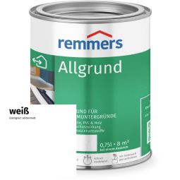 Remmers Allgrund wit De ideale hechtgrund: voor metaal, kunststof en hout - beschermt tegen roest en voorkomt vlekken door houtinhaltsstoffen