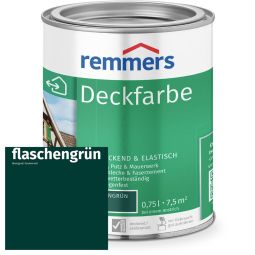 Remmers Deckfarbe flaschengroen Sterke weerbeveiliging, hoge dekkracht, op waterbasis