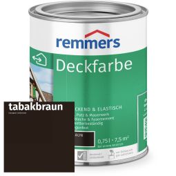 Remmers Deckverf tabakbraun Sterke weersbestendigheid, hoge dekkracht, op waterbasis