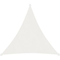 Windhager Zonnezeil CANNES Driehoek wit UV 50+ beschoten polyesterweefsel, wind- en waterdicht