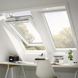 VELUX Dakraam GGU 0066 Zwaaifenster Kunststof ENERGIE PLUS Raam 3-voudige lage-energiebeglazing