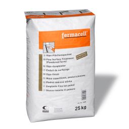 fermacell Gips-vulmiddel Uitstekend geschikt voor volledige spachtelbewerking van wanden en plafonds in binnenruimtes tot de hoogste kwaliteitsstap Q4, 25 kg zak