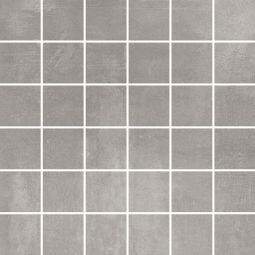 Wellker Mosaïek Dangriga grijs mat gerectificeerd Mosaiektegels 30x30 cm, dikte 9 mm