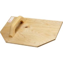 ClayTec pleisterkwast berkenmeerlaagshout geolieerd, Afmeting 450x300 mm Voor rechts- en linkshandigen kiesbaar