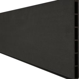 GroJa Solid Grande steekzaun schutting antracietgrijs enkelprofiel zichtscherm steekzaun lamellenomheining Aan beide zijden hetzelfde uiterlijk, onbeperkte combinatiemogelijkheden, 180x25,3x1,9 cm