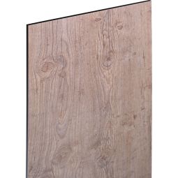 GroJa Premo HPL-steekzaun schutting houtoptiek enkelprofiel zichtscherm steekzaun lamellenomheining Onderhoudsvriendelijk en robuust oppervlak, aan beide zijden dezelfde uitstraling, 45x180x0,8 cm
