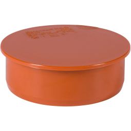 Wellker KG Mofstoppers DN 110 voor KG-systeem PVC - Coex SN 4, voor afsluiting van een afvoerbuis