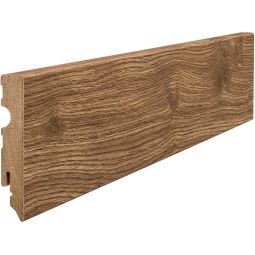 HARO aansluitprofiel Cube Eik Portland naturel Lombardia plint Heldere vorm, modern eiken-decor, robuuste gelamineerde oppervlakte