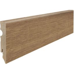HARO aansluitplint Cube Eik Savona natuurlijk plinten Eigentijds Cube Design, natuurgetrouwe eiken-optic, onderhoudsvriendelijk gelamineerd