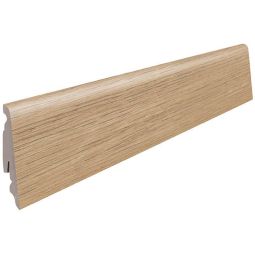HARO-steekplint Eik Melina Eleganza puro Plintwerk Lichte houtoptiek treft snelle, schone wandafwerkingen, 2200x19x58 mm