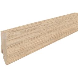 HARO stekplint Cube eik Calla puro voetlijsten 2200x16x58 mm, kubische vorm, moderne eiken-uitvoering