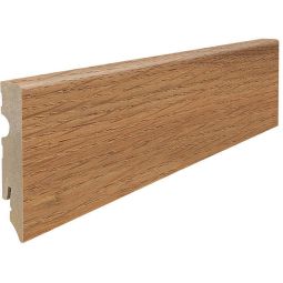 HARO Steckplint Cube Alpijnden natuur Plinten Natuurlijke houtlook, onderhoudsvriendelijk oppervlak, snelle steekmontering