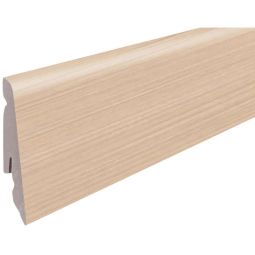 HARO clickplinten esdoorn voetplinten 2200x19x58 mm MDF-profiel met afgerond profiel in esdoorn-look