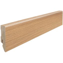 HARO Stecksockelleiste Cube Beuk Plinten 2200x16x58 mm, kubische vorm, klassiek berkenhoutdecor