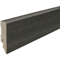 HARO Steekplint DISANO Cube Eik Whistler basalt Plinten Kubus-plint 16x58 mm in donkere houtlook met MDF-kern