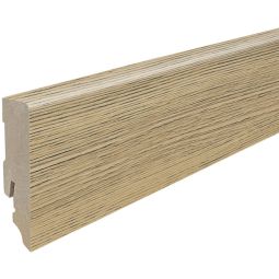HARO Steekplint DISANO Cube Berglärche puro Plinten Natuurlijke berglariks-look met stabiele steekverbinding, 2200x16x58 mm